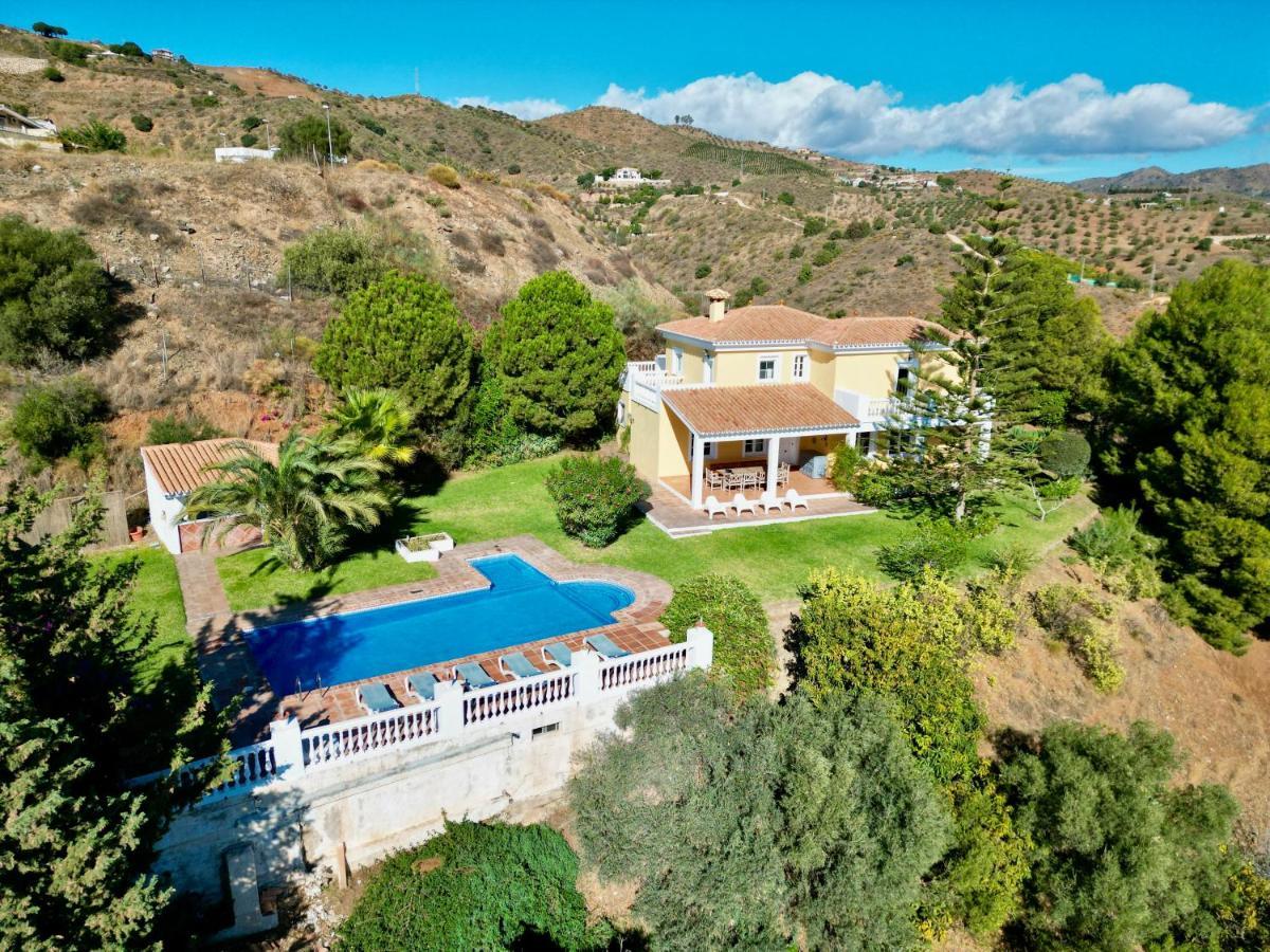 Gran Villa Con Vistas Al Mar Y Piscina Privada Málaga Extérieur photo