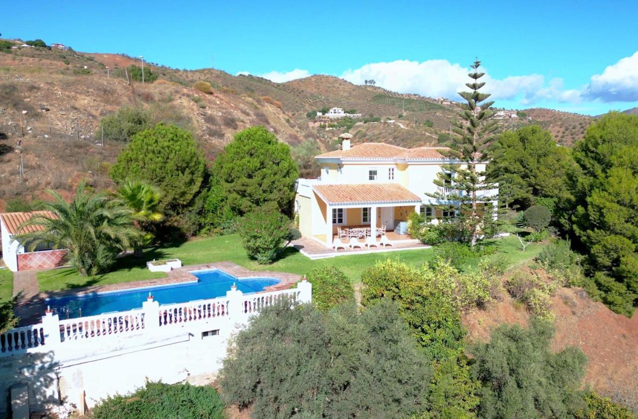Gran Villa Con Vistas Al Mar Y Piscina Privada Málaga Extérieur photo