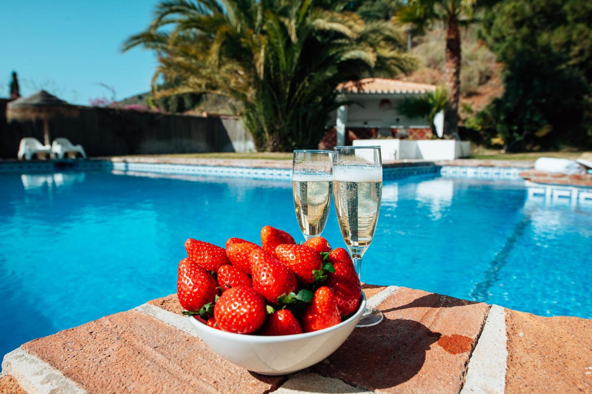 Gran Villa Con Vistas Al Mar Y Piscina Privada Málaga Extérieur photo