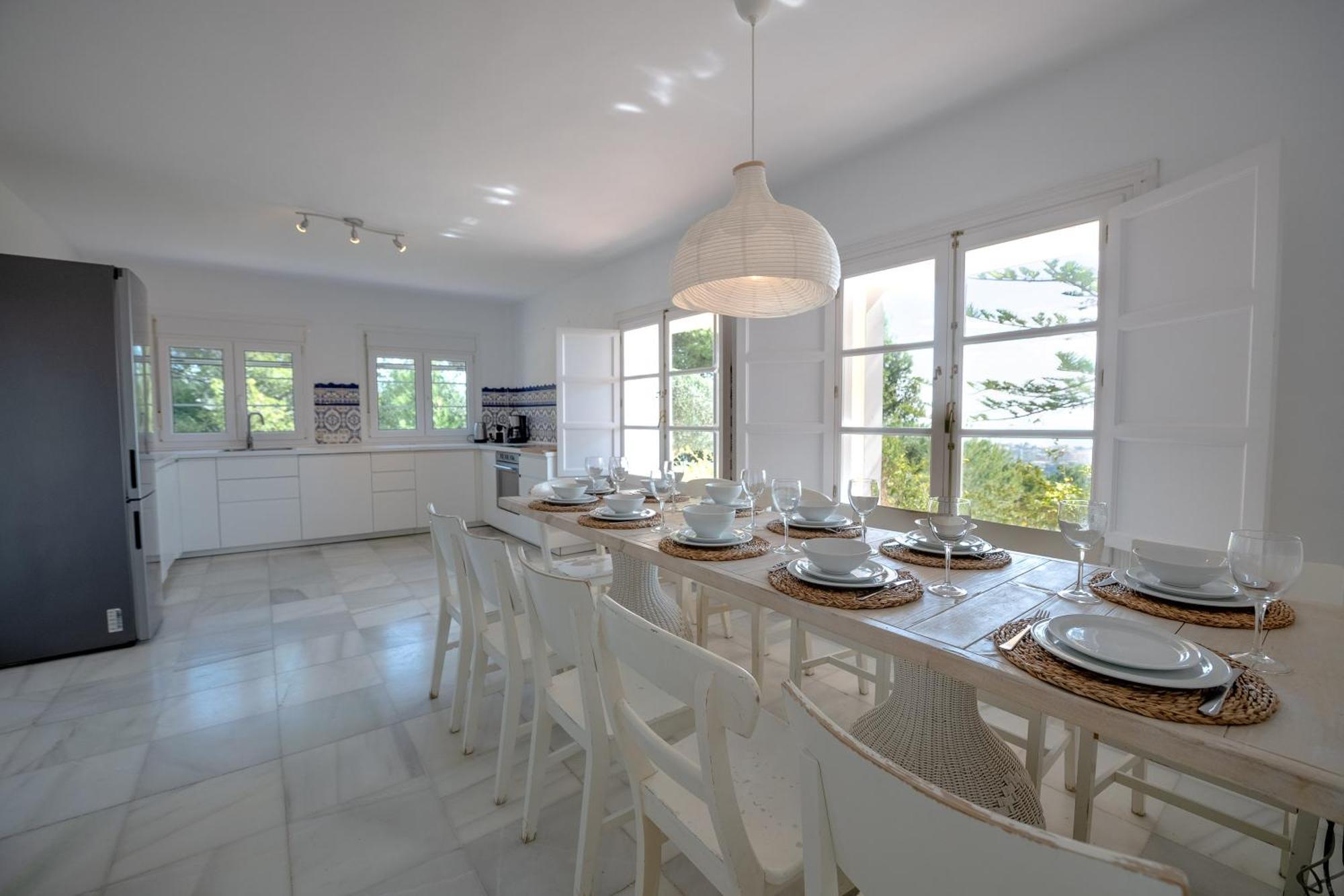 Gran Villa Con Vistas Al Mar Y Piscina Privada Málaga Extérieur photo